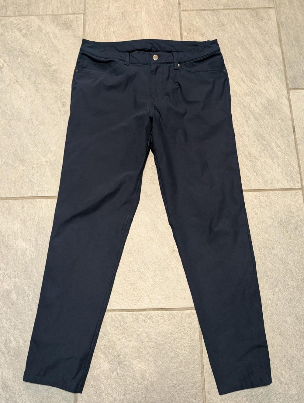 Lululemon Commission Pants Mens 32 Blue Slim Fit